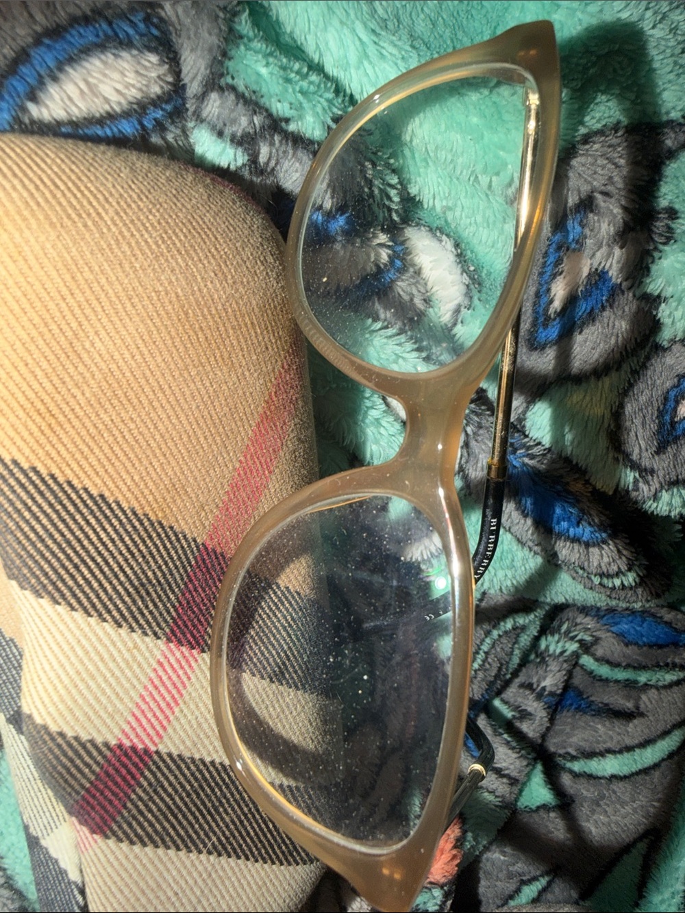 Burberry Translucent Brown Women's Eyeglasses - Picture 6 of 10